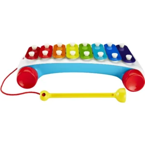 Classic Xylophone Toddler Pretend Musical Instrument Pull Toy